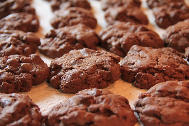 devil cookies baked process